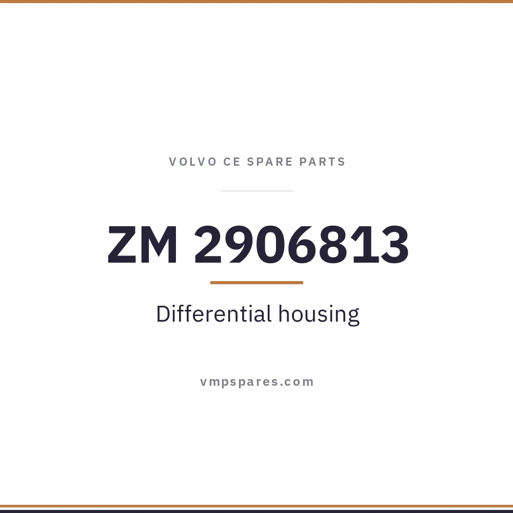 ZM 2906813 – Differential housing
