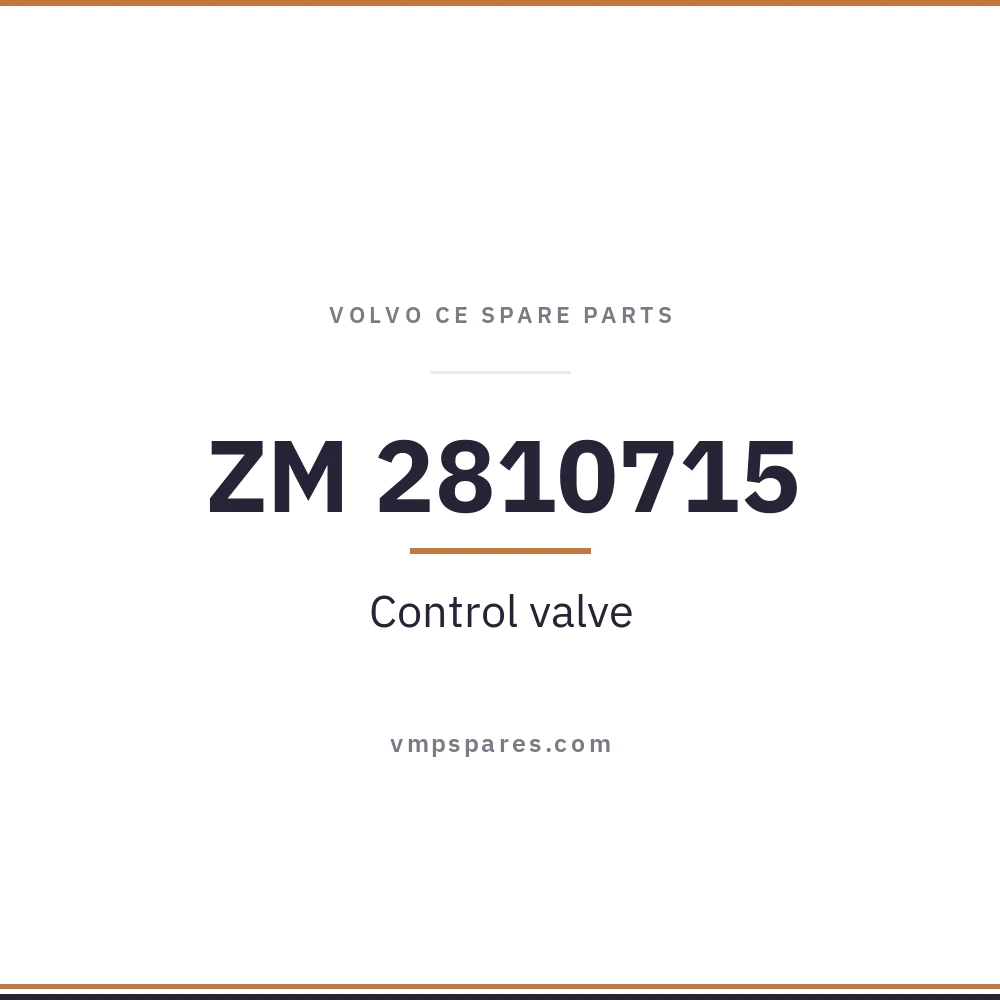 ZM 2810715 – Control valve