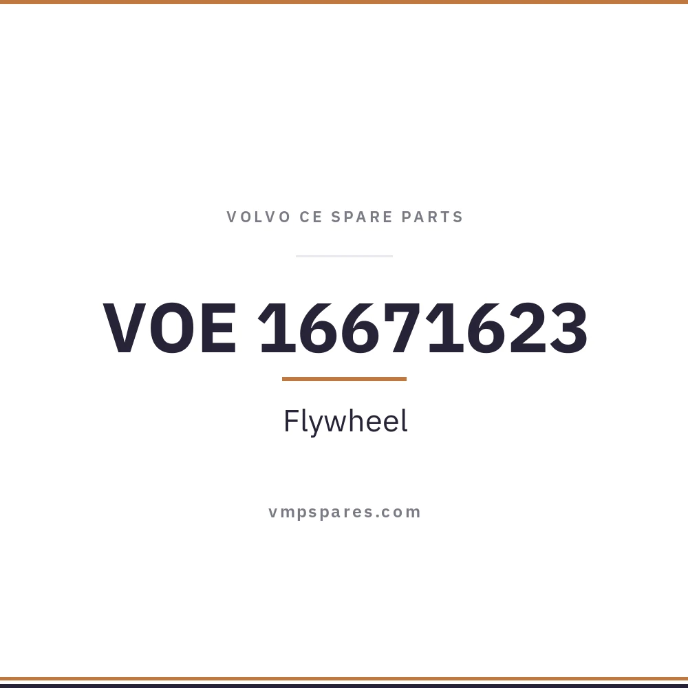 VOE 16671623 – Flywheel
