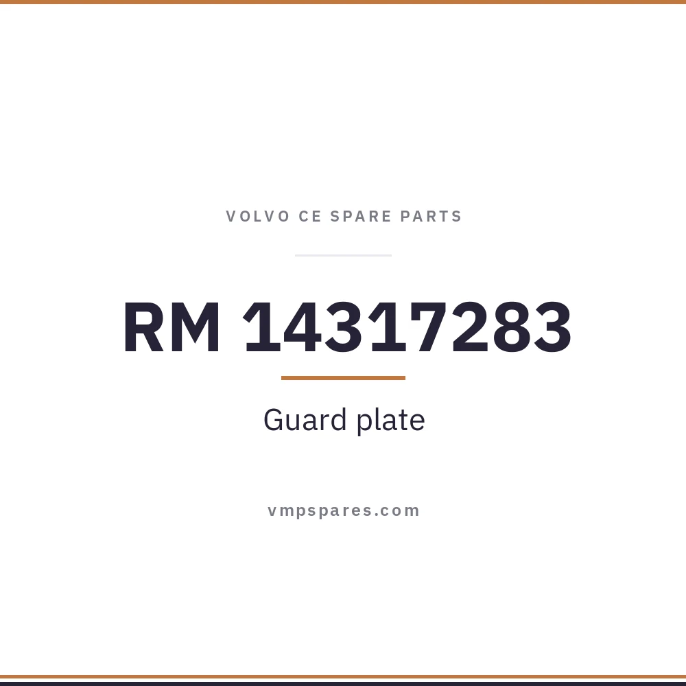 RM 14317283 – Guard plate