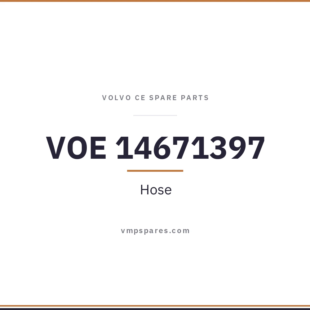 VOE 14671397 – Hose