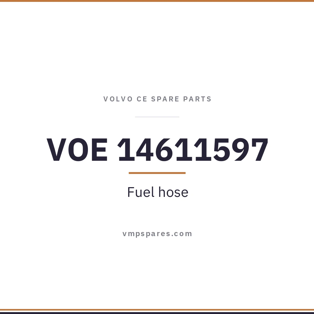 VOE 14611597 – Fuel hose