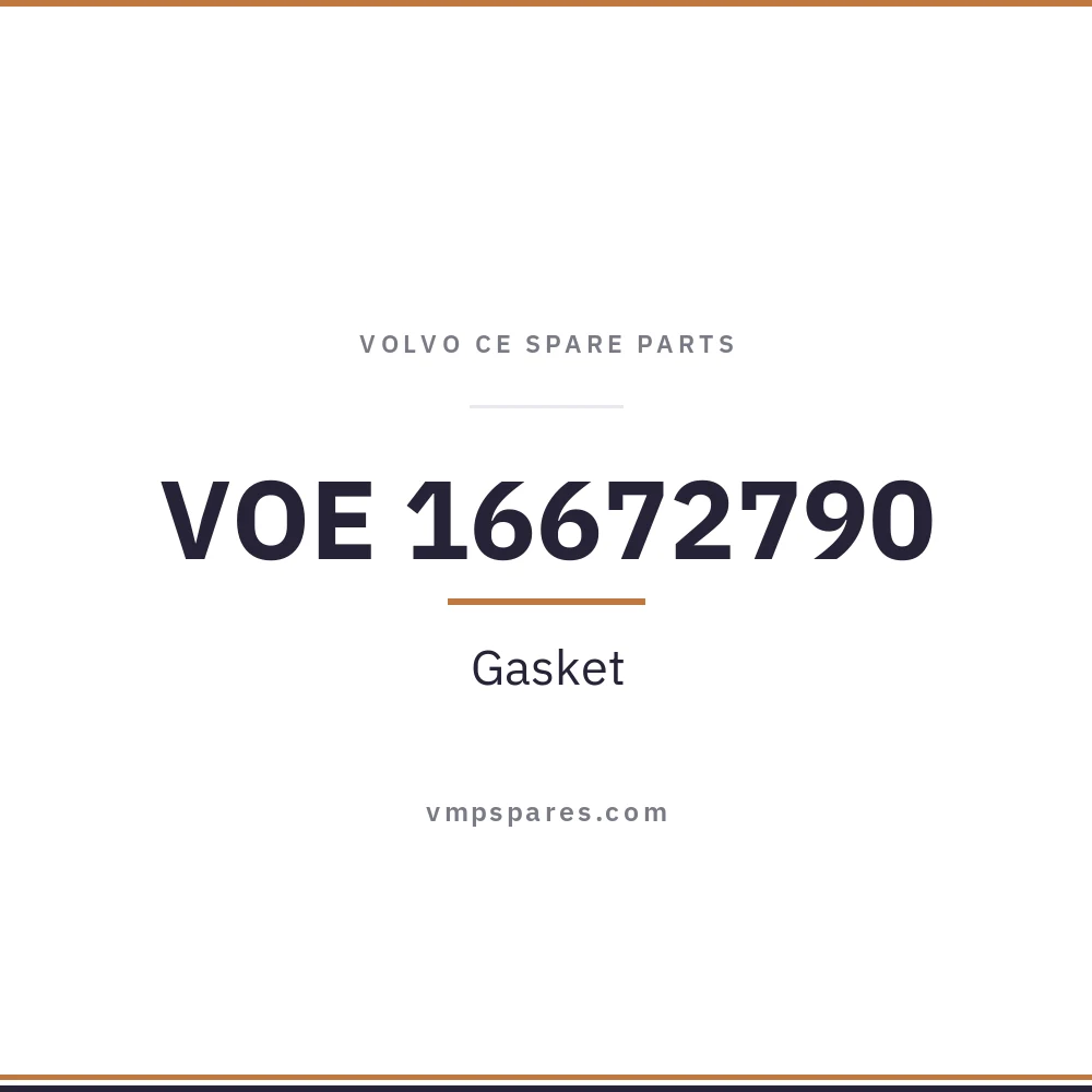 VOE 16672790 – Gasket