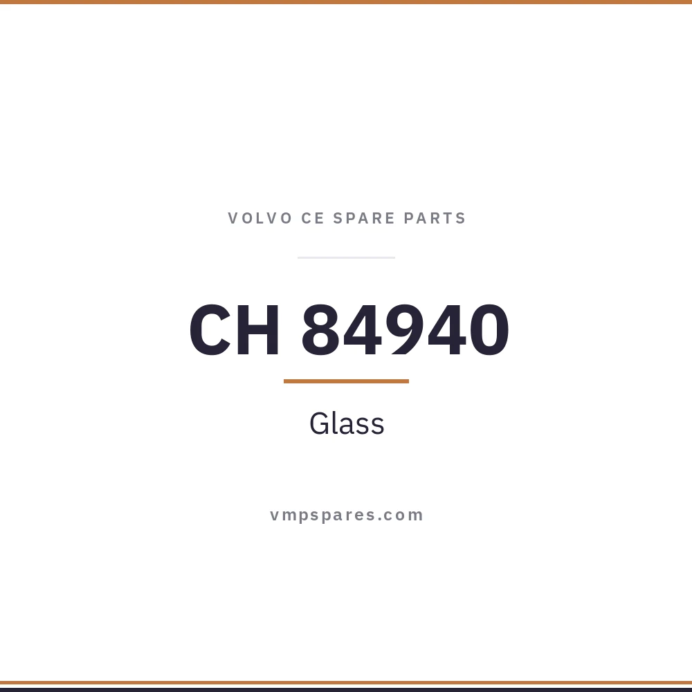 CH 84940 – Glass