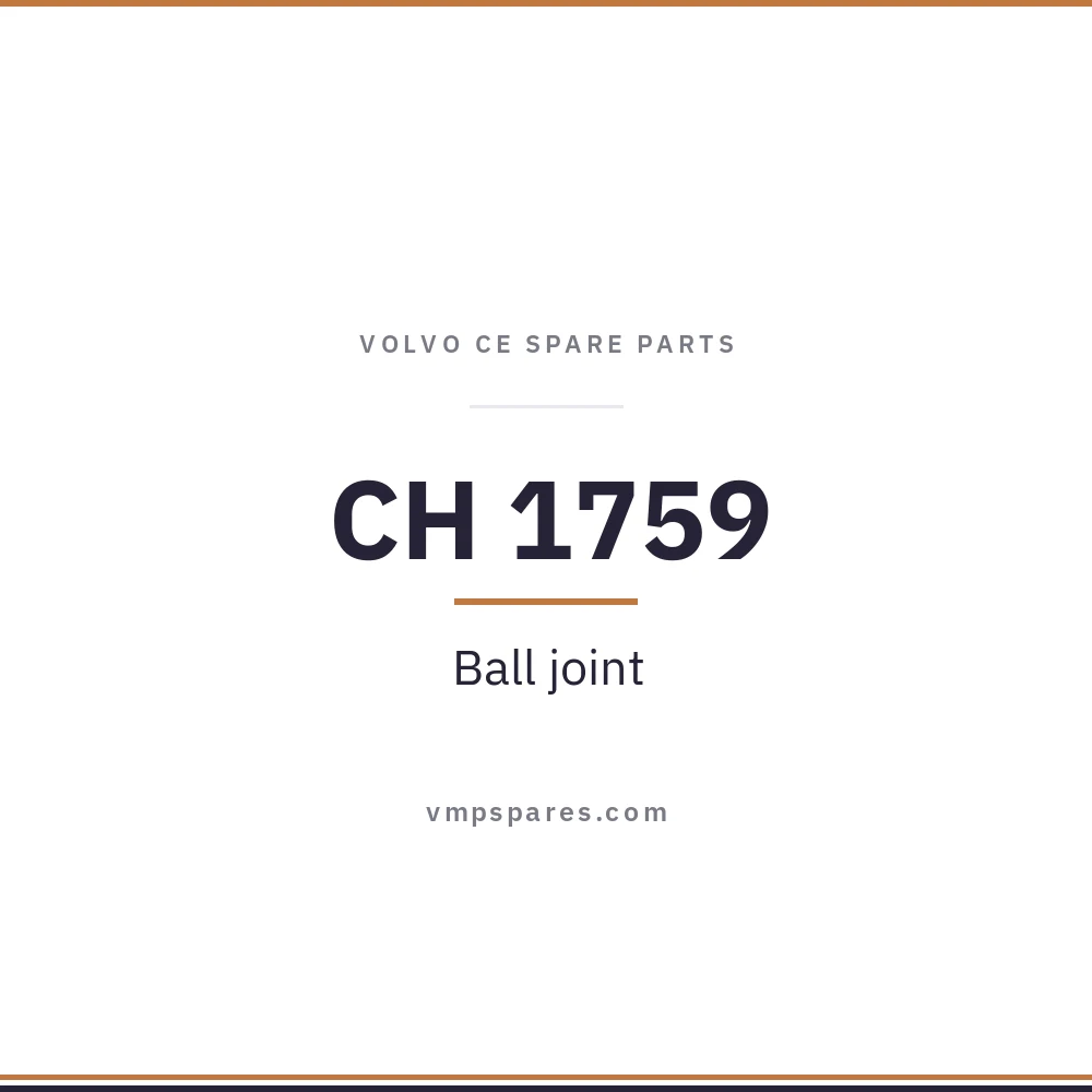CH 1759 – Ball joint