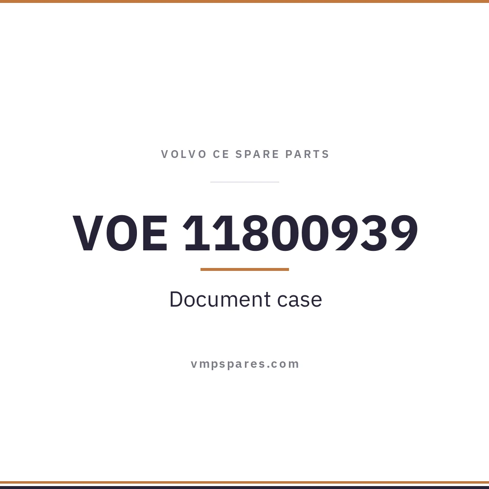 VOE 11800939 – Document case