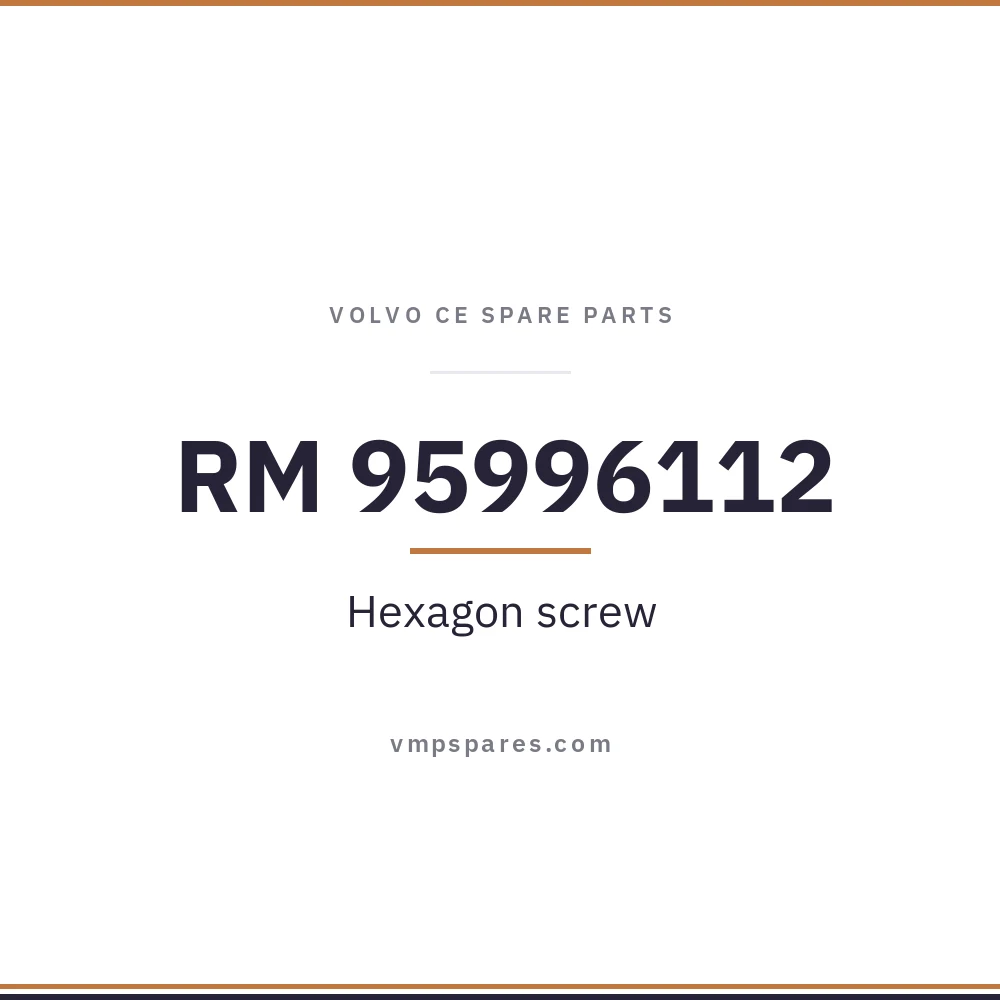 RM 95996112 – Hexagon screw