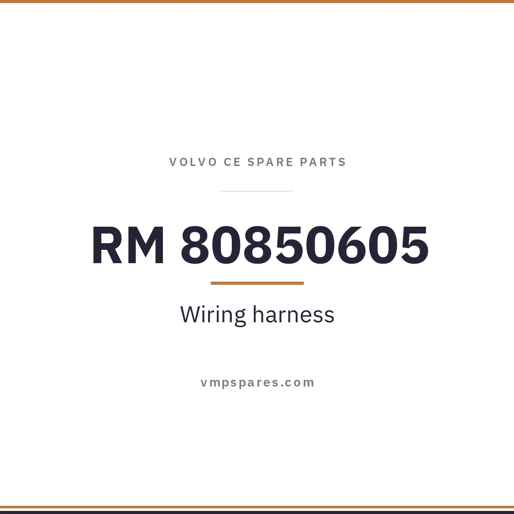 RM 80850605 – Wiring harness