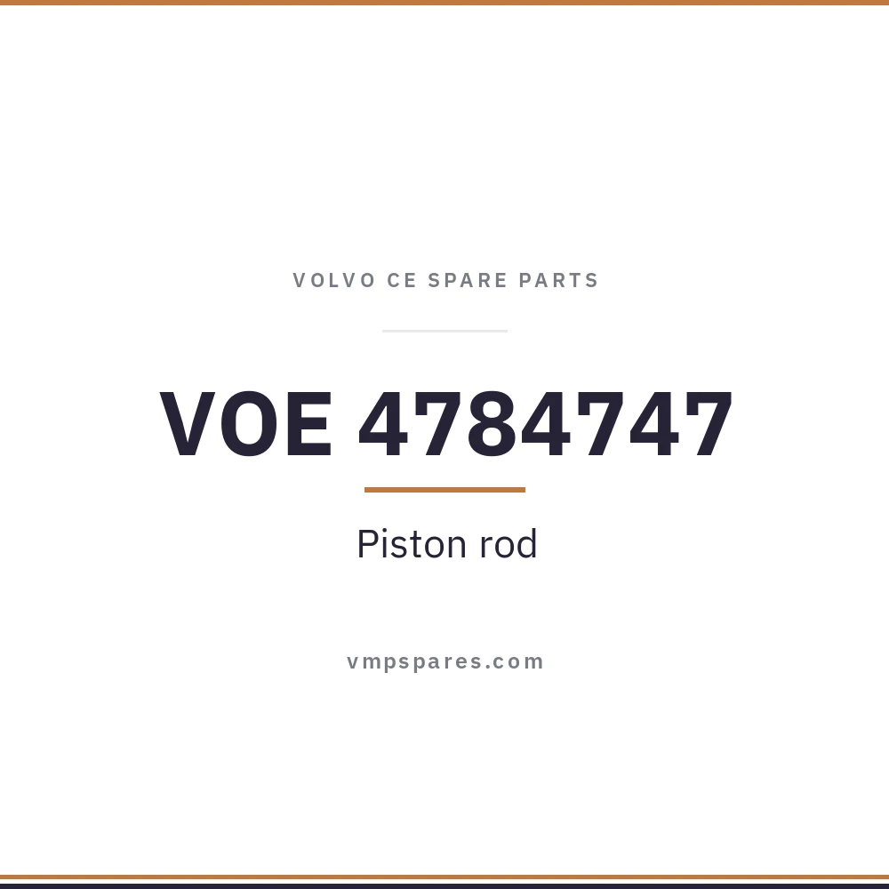 VOE 4784747 – Piston rod