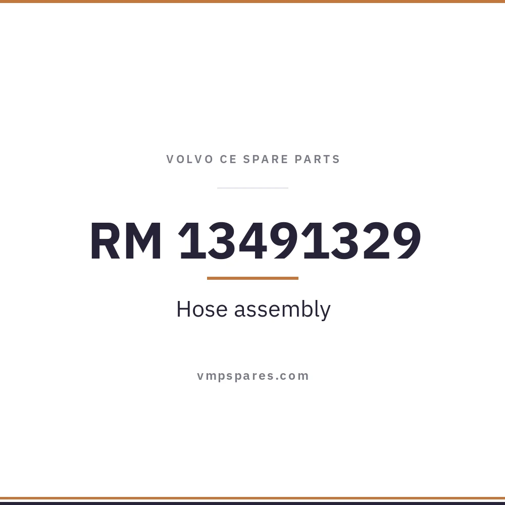 RM 13491329 – Hose assembly