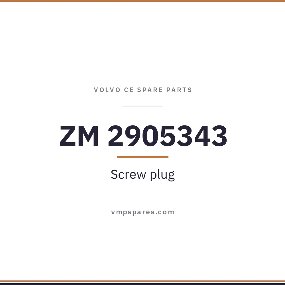 ZM 2905343 – Screw plug