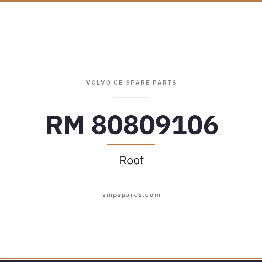 RM 80809106 – Roof