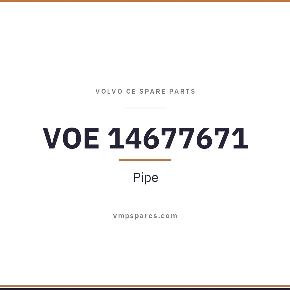 VOE 14677671 – Pipe