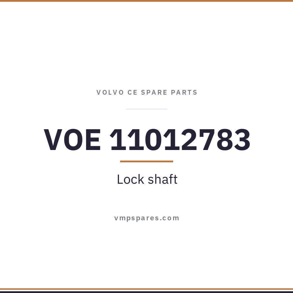 VOE 11012783 – Lock shaft