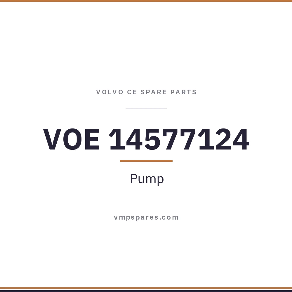 VOE 14577124 – Pump