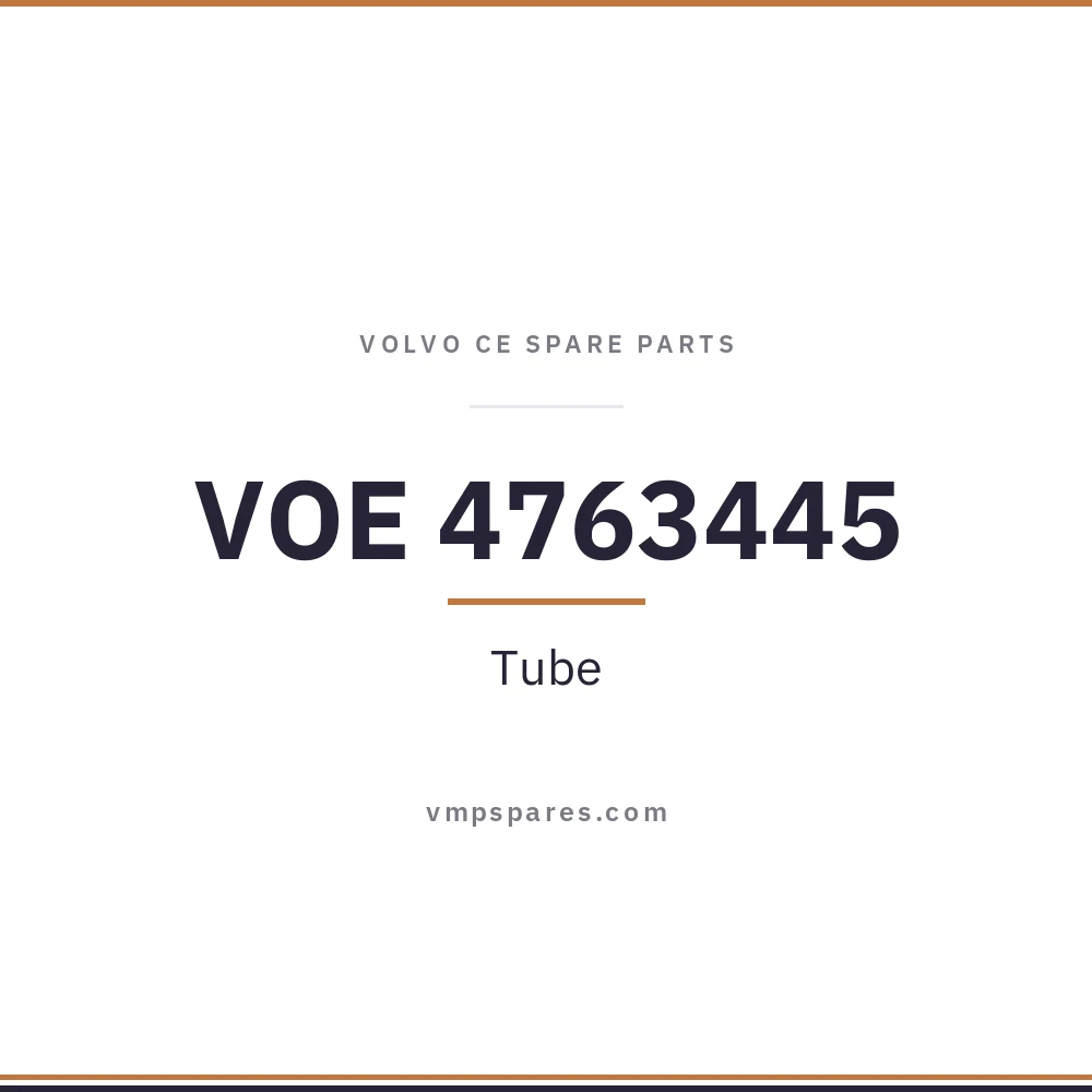 VOE 4763445 – Tube