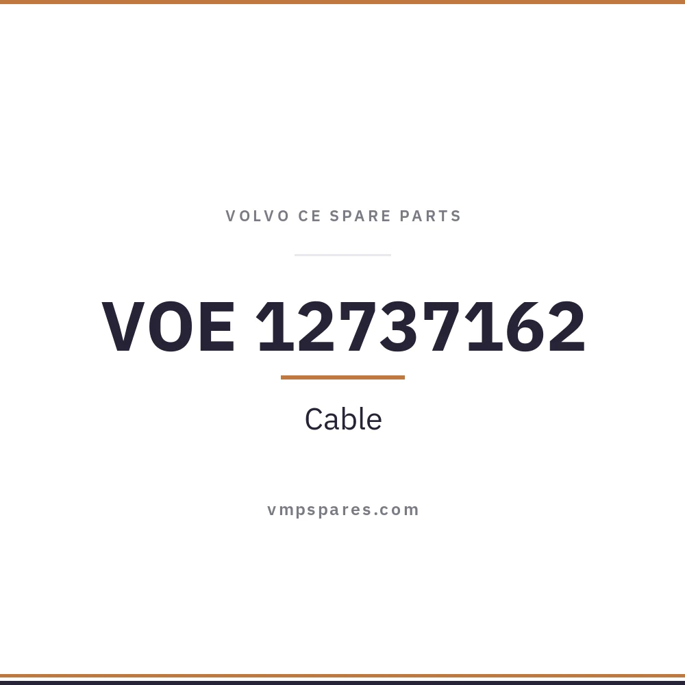 VOE 12737162 – Cable