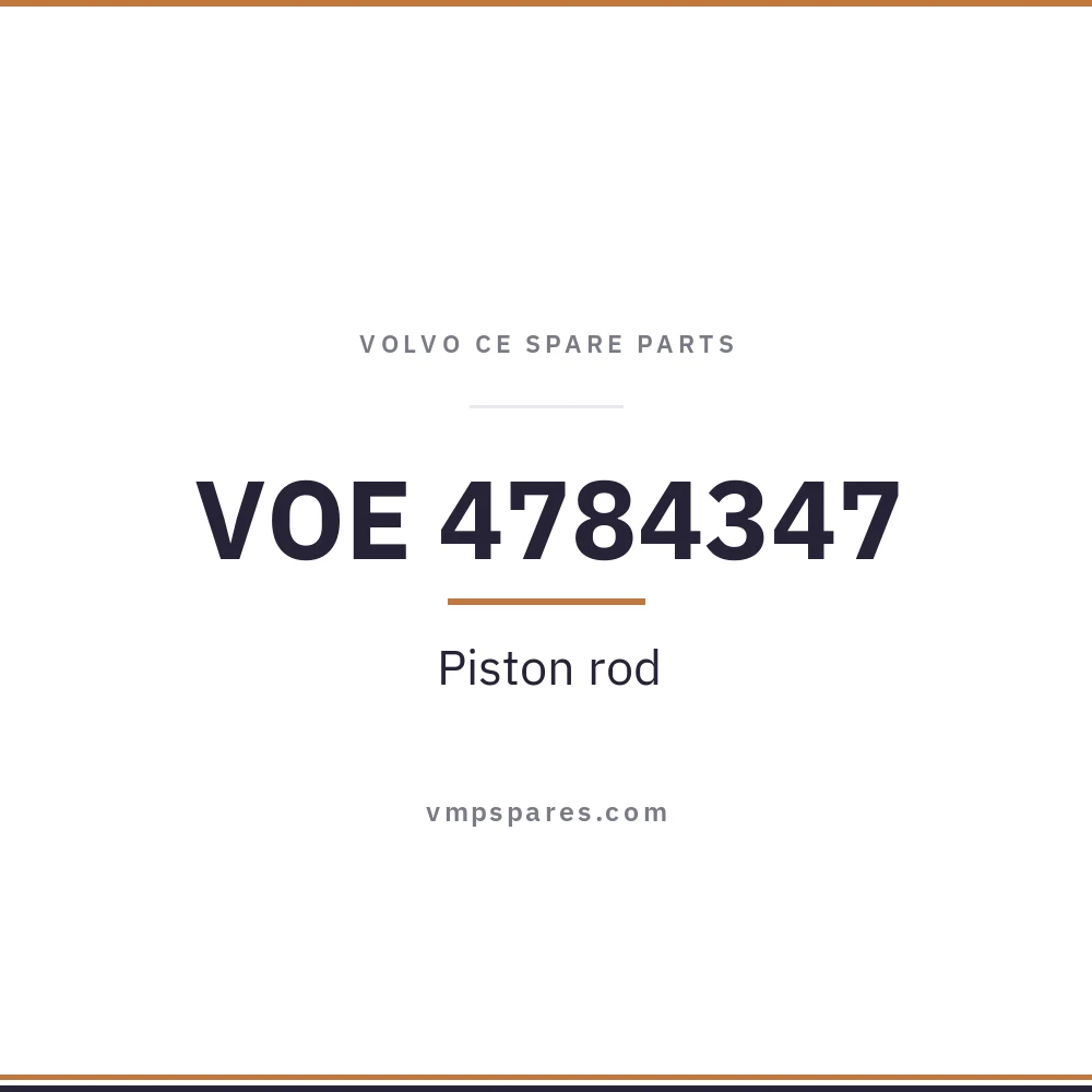 VOE 4784347 – Piston rod