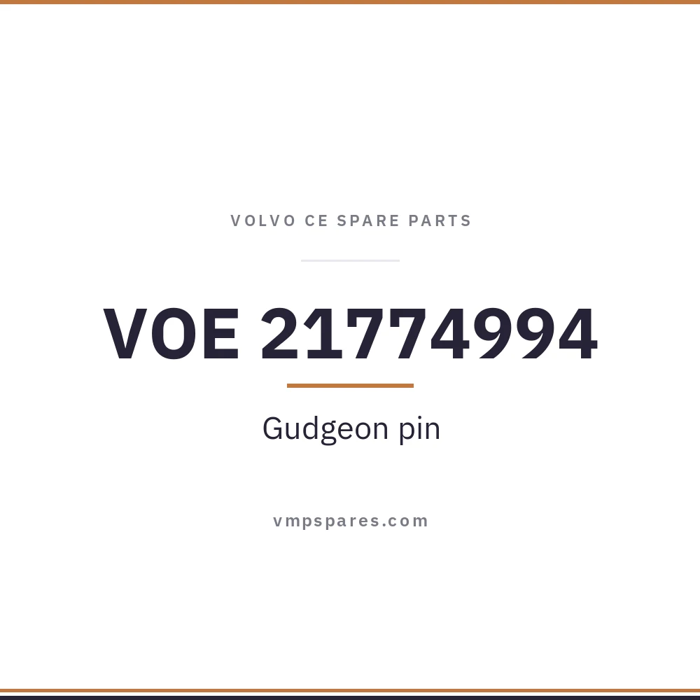 VOE 21774994 – Gudgeon pin