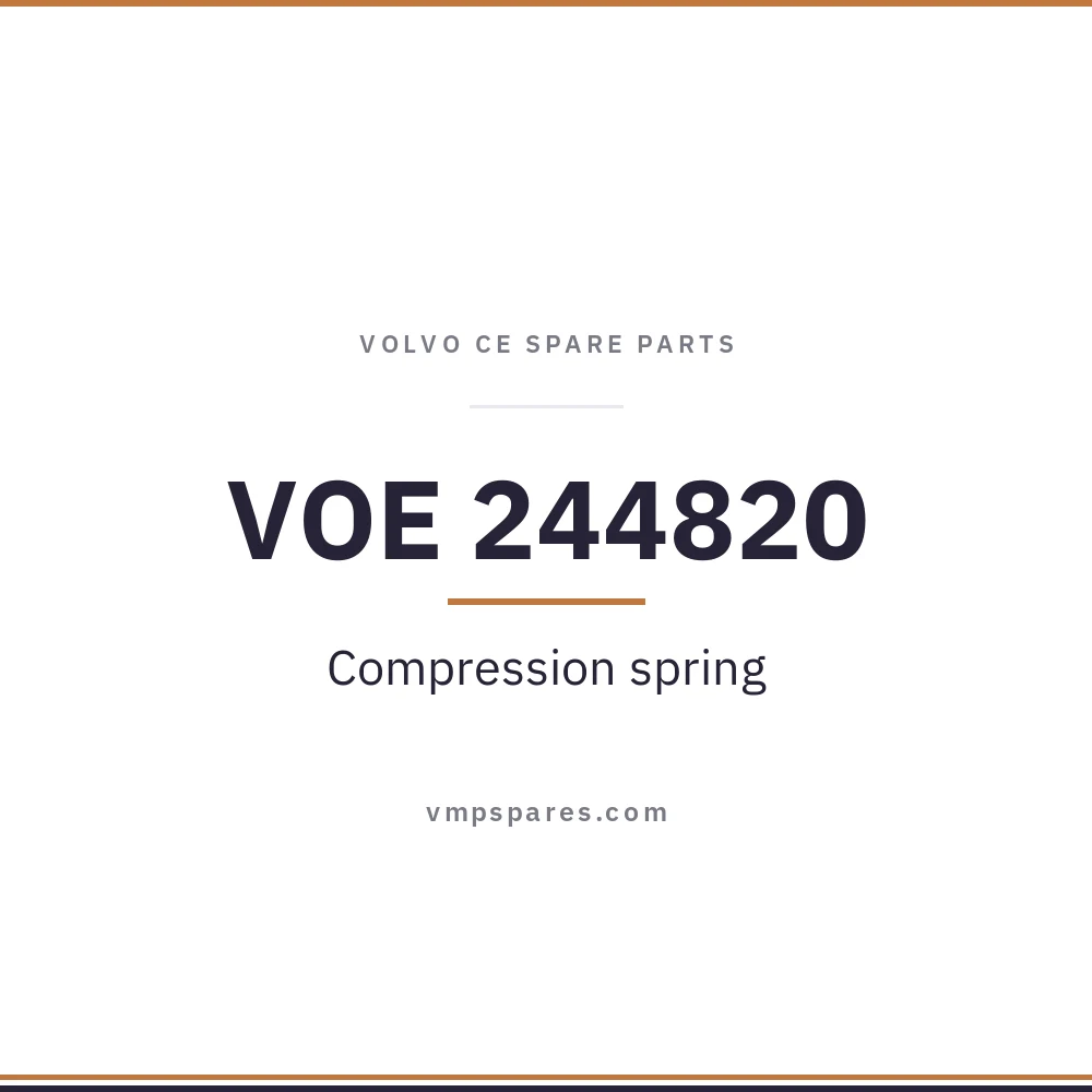 VOE 244820 – Compression spring