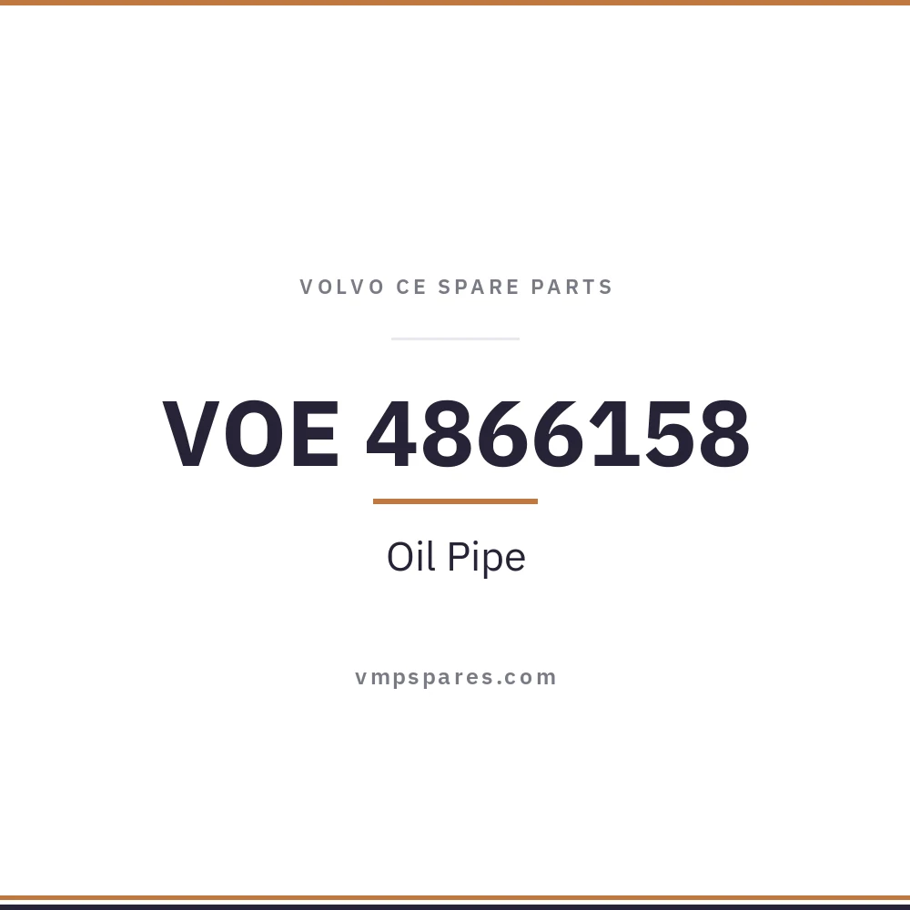 VOE 4866158 – Oil Pipe