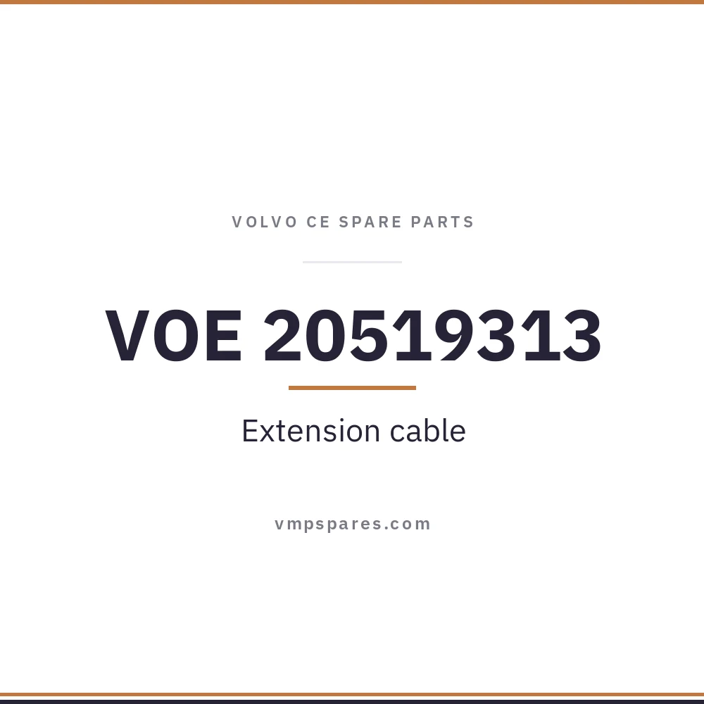 VOE 20519313 – Extension cable