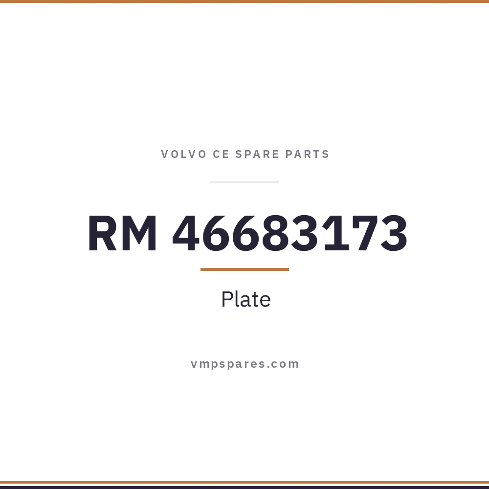 RM 46683173 – Plate