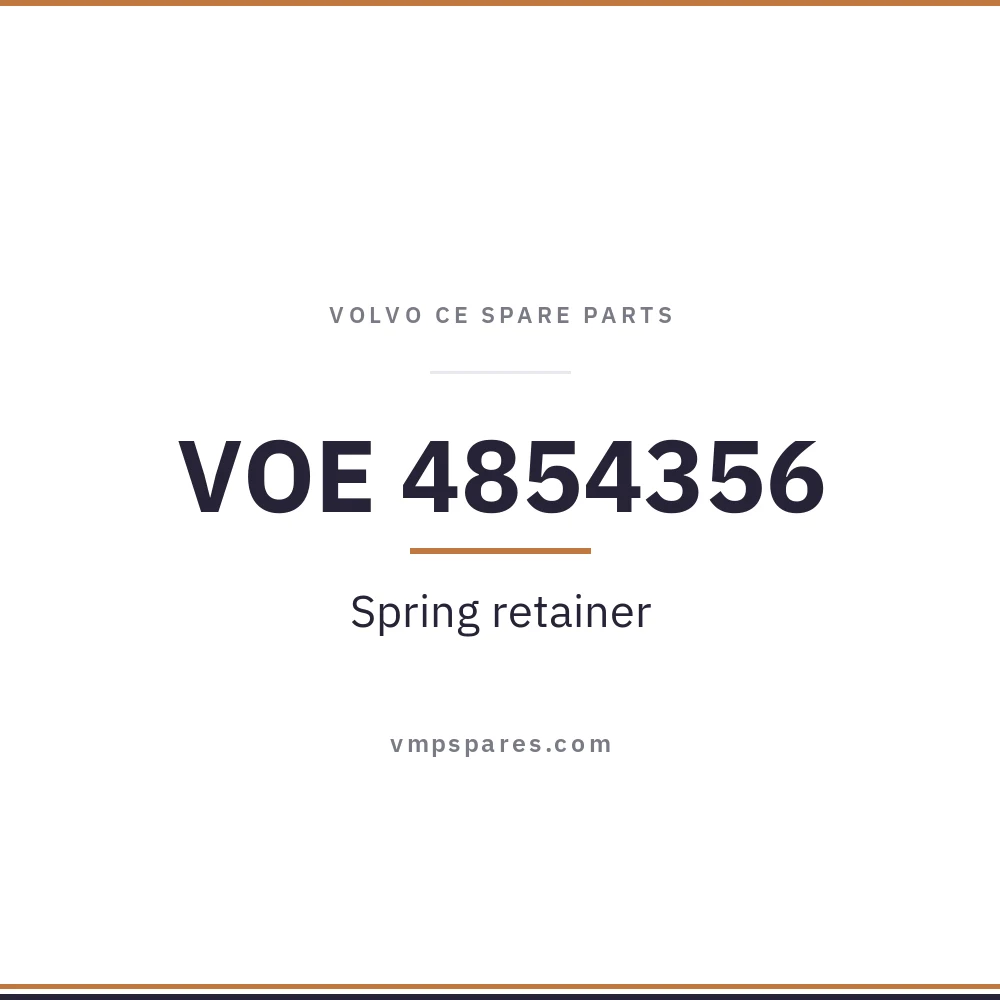 VOE 4854356 – Spring retainer