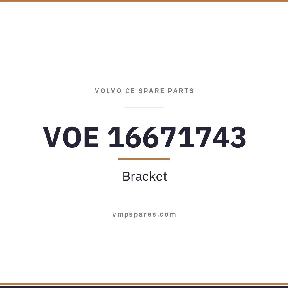 VOE 16671743 – Bracket