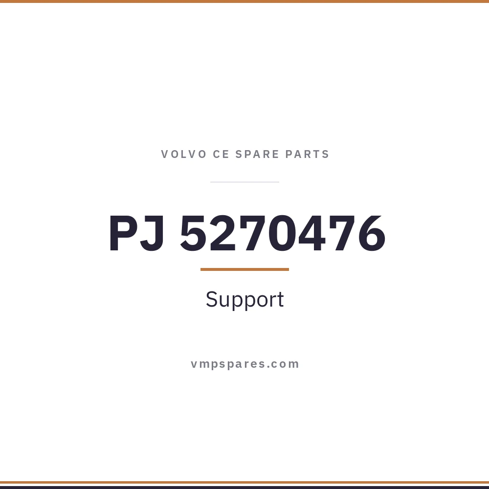 PJ 5270476 – Support