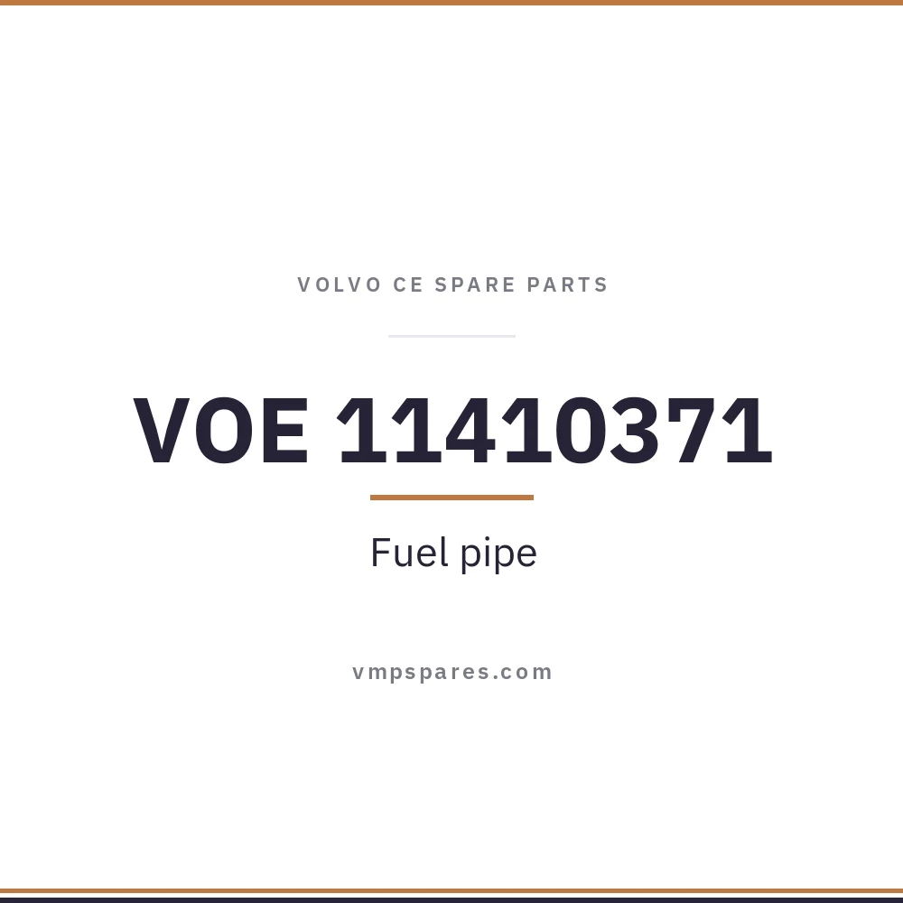VOE 11410371 – Fuel pipe