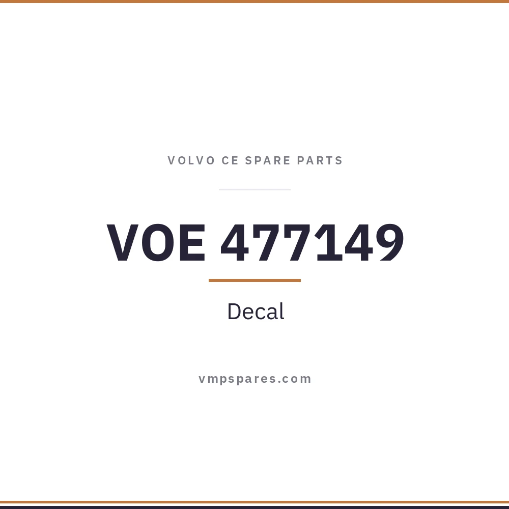 VOE 477149 – Decal