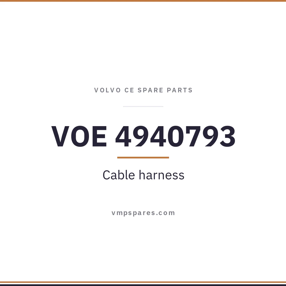 VOE 4940793 – Cable harness
