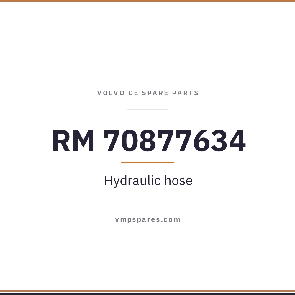 RM 70877634 – Hydraulic hose