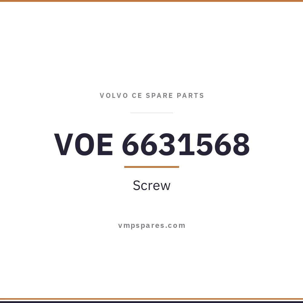 VOE 6631568 – Screw