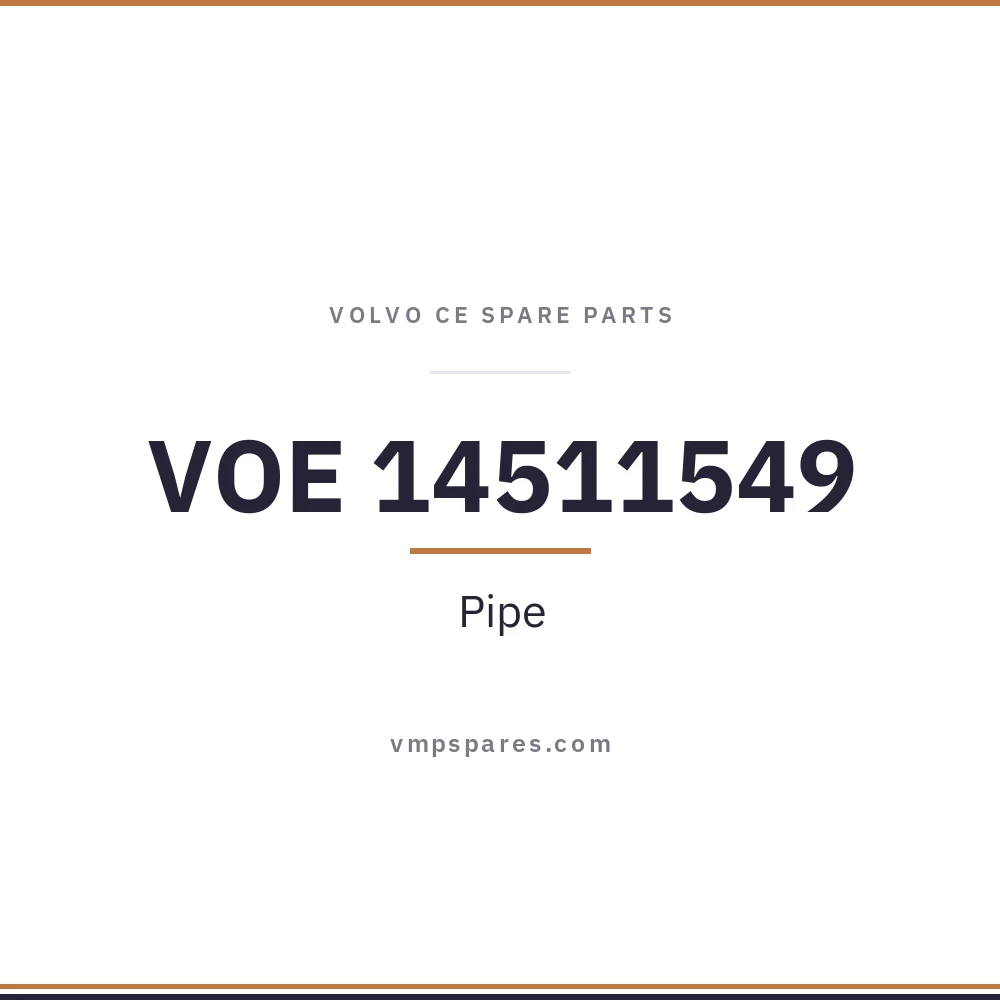 VOE 14511549 – Pipe