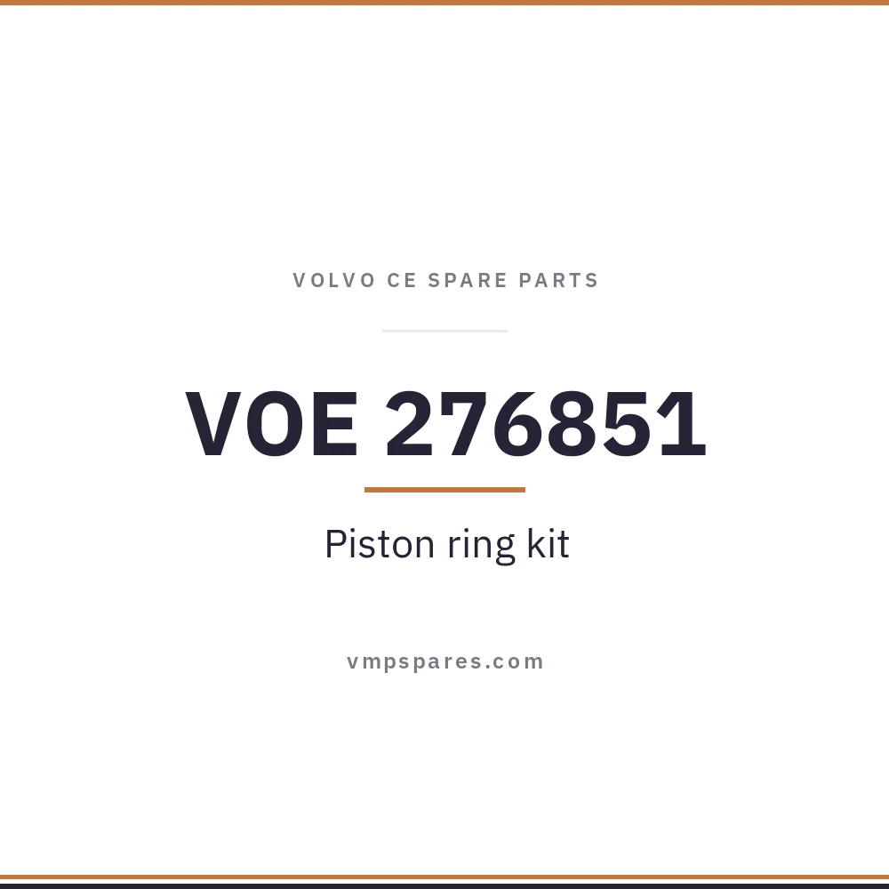 VOE 276851 – Piston ring kit