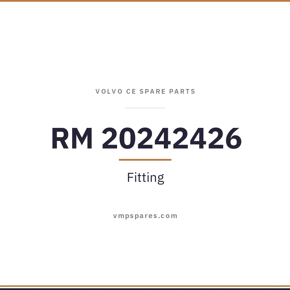 RM 20242426 – Fitting