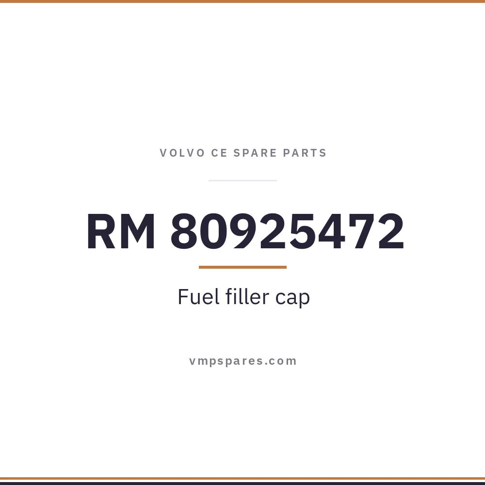 RM 80925472 – Fuel filler cap