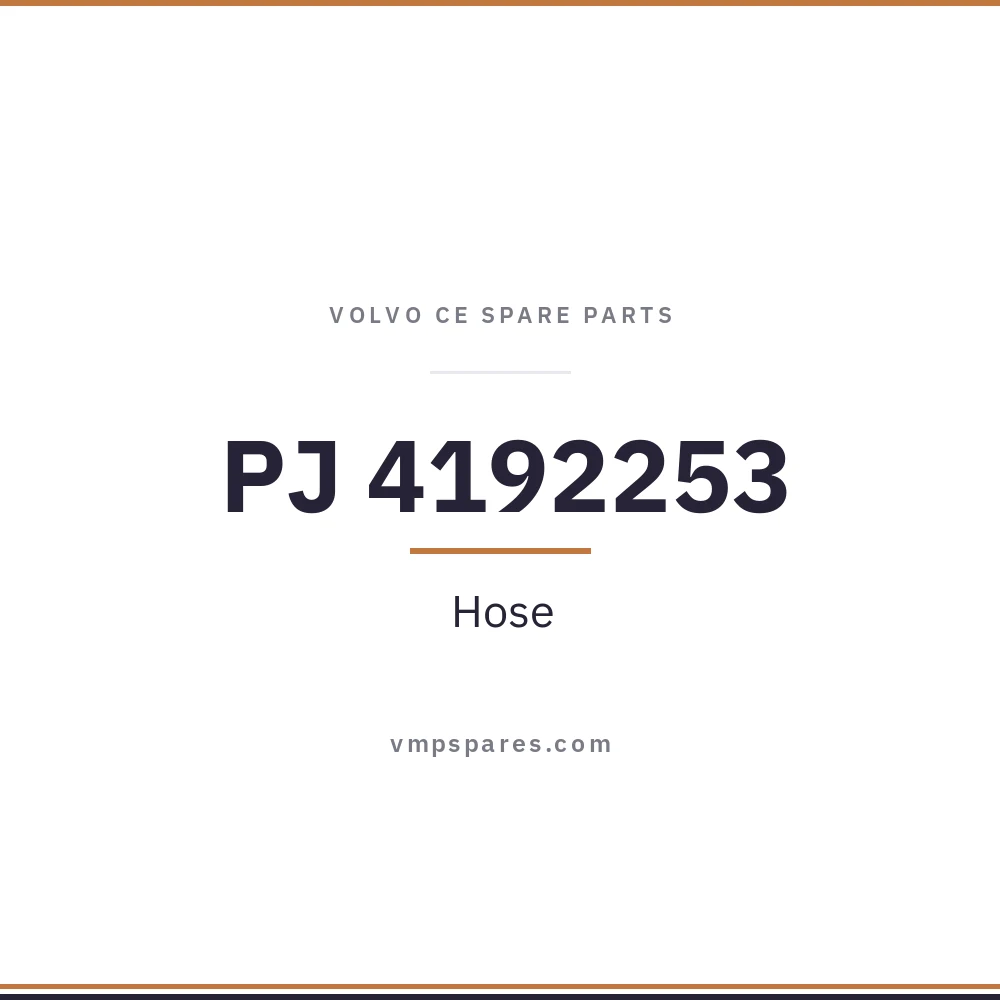 PJ 4192253 – Hose