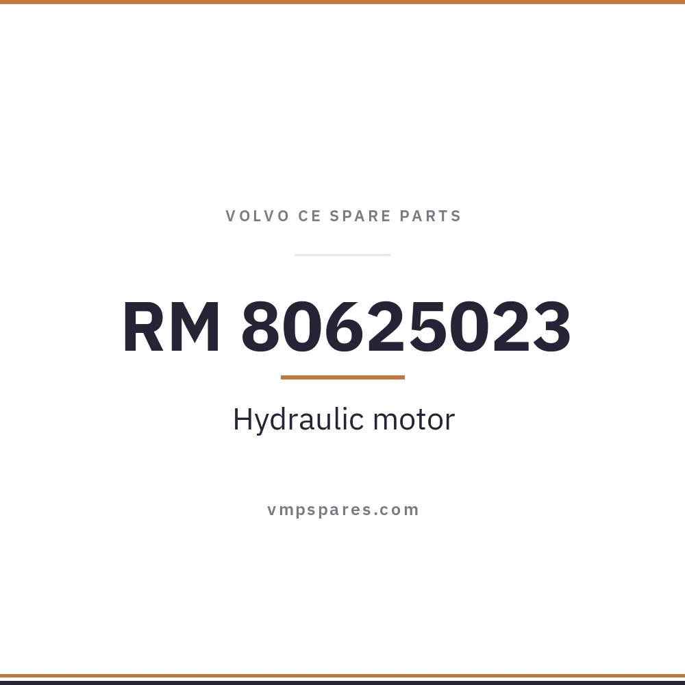 RM 80625023 – Hydraulic motor
