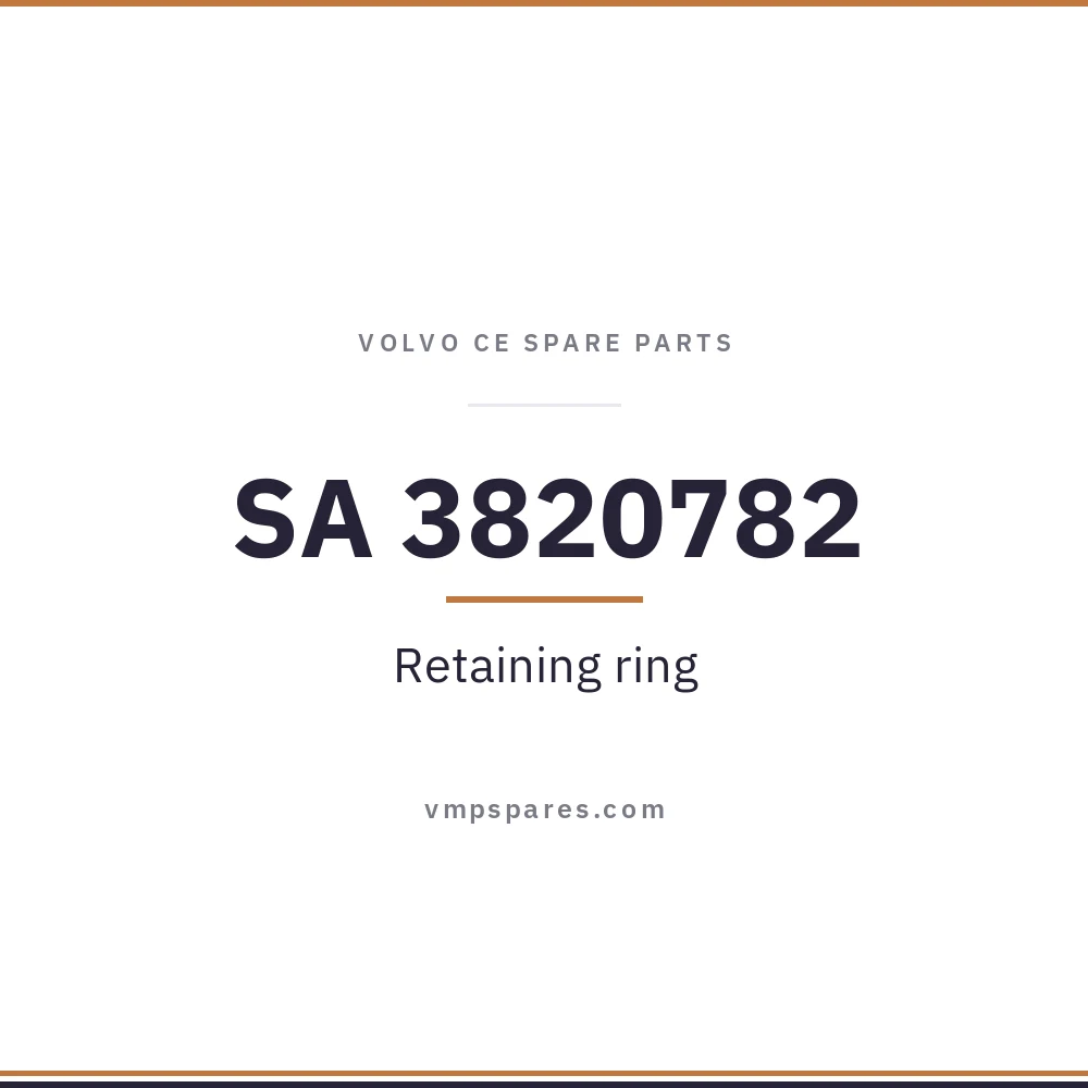 SA 3820782 – Retaining ring