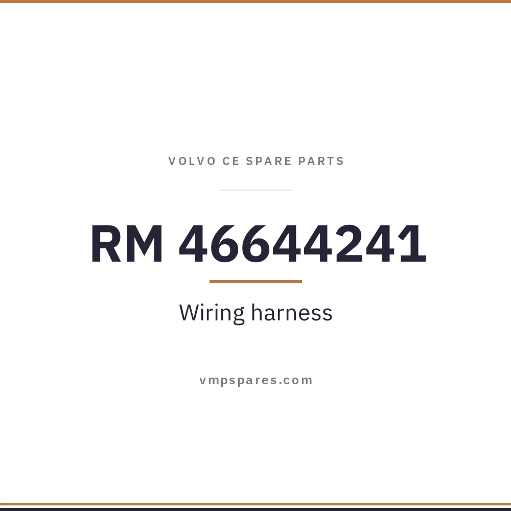 RM 46644241 – Wiring harness