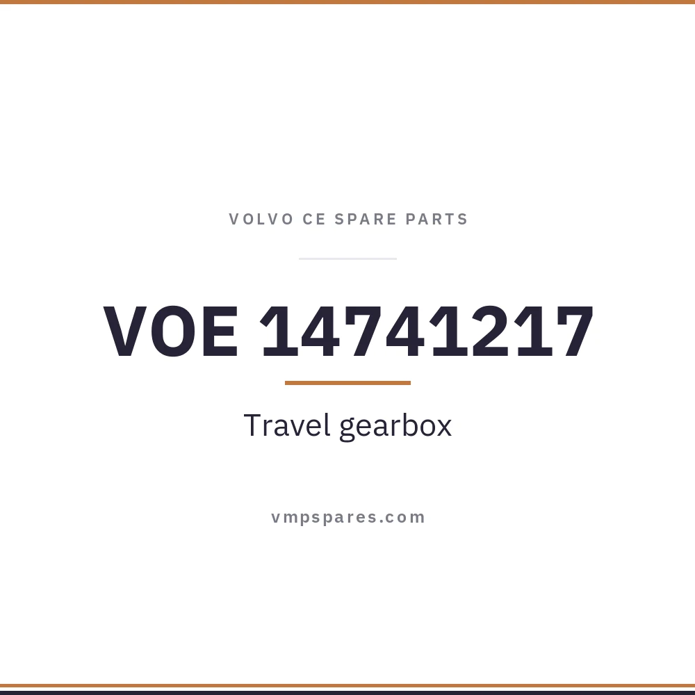 VOE 14741217 – Travel gearbox