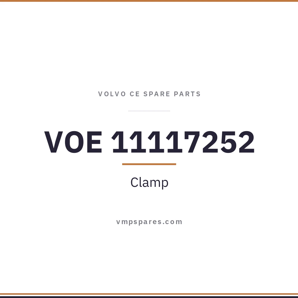 VOE 11117252 – Clamp