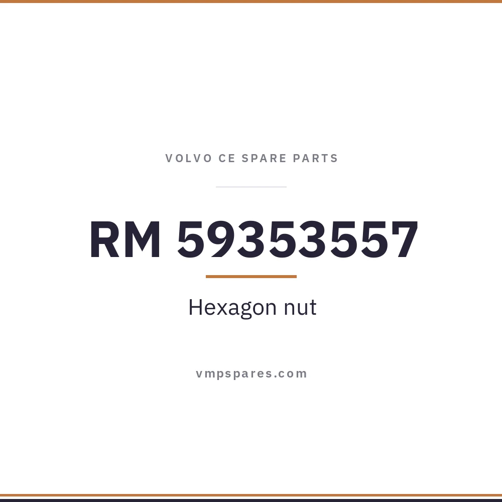 RM 59353557 – Hexagon nut
