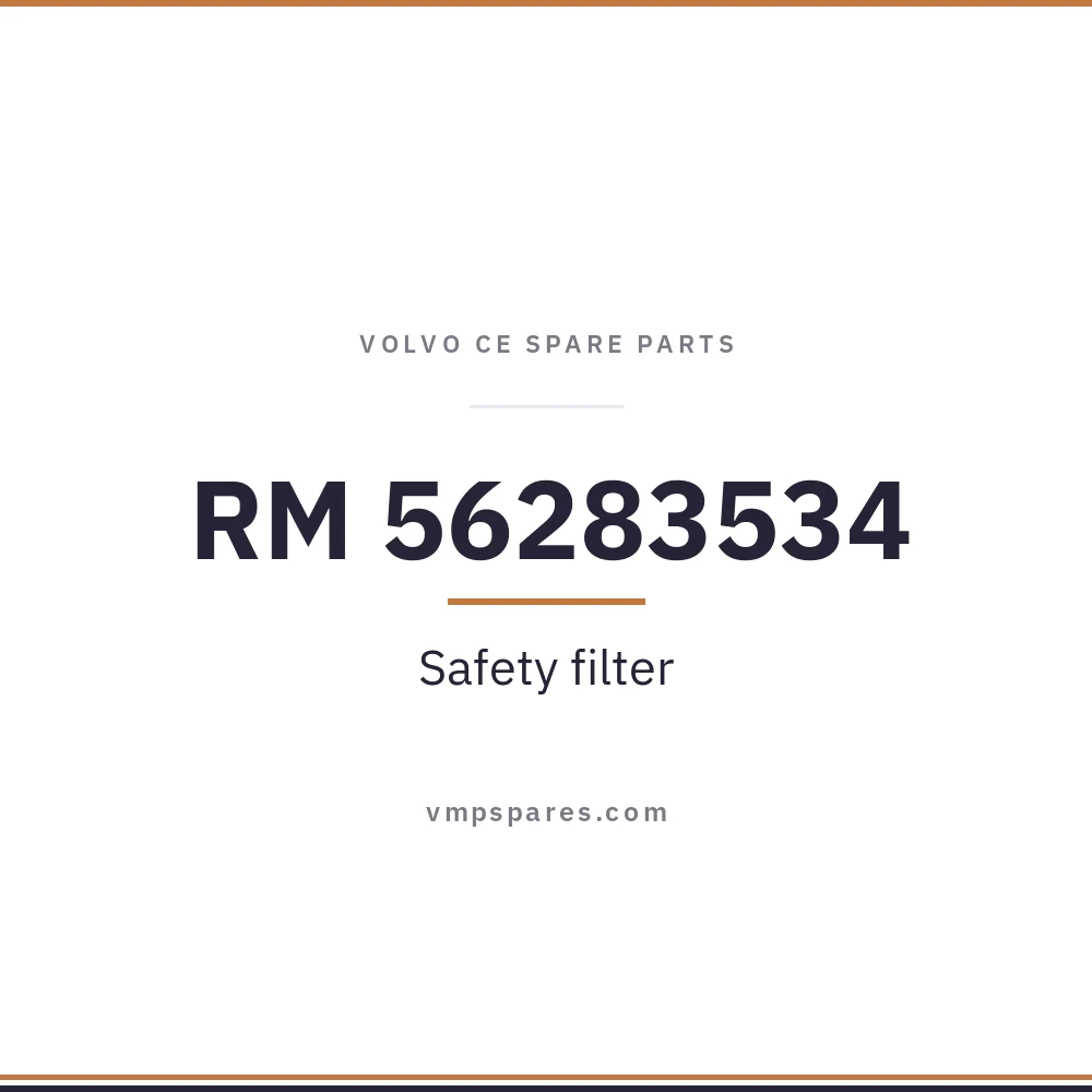 RM 56283534 – Safety filter
