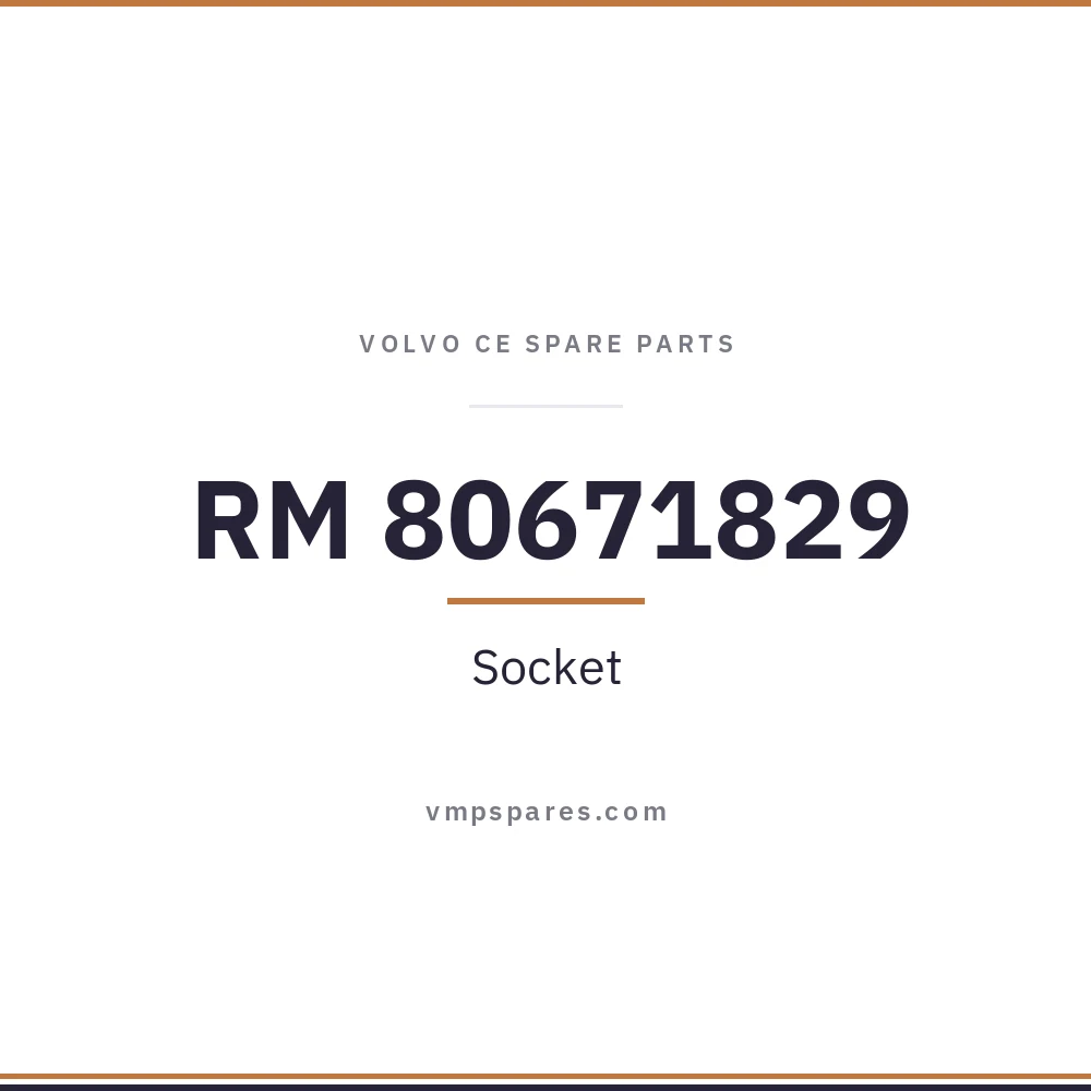 RM 80671829 – Socket