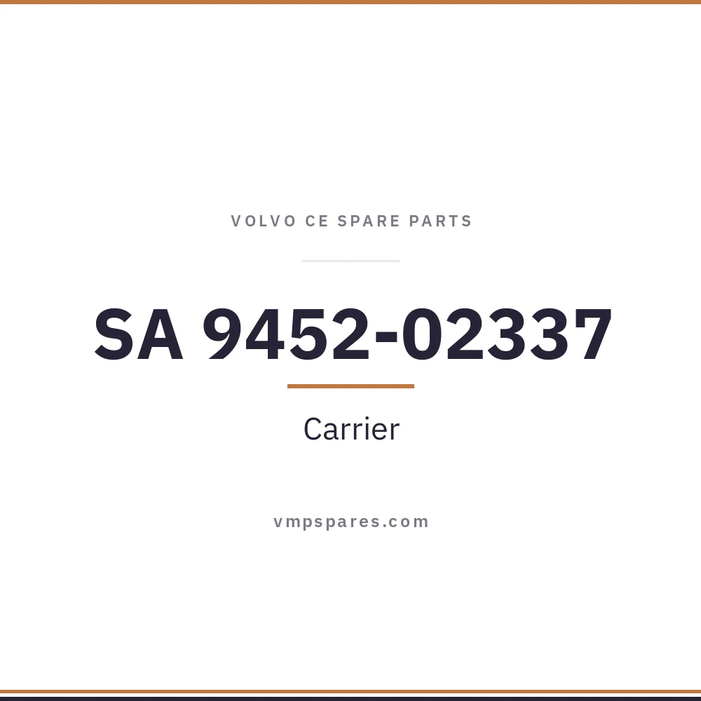 SA 9452-02337 – Carrier