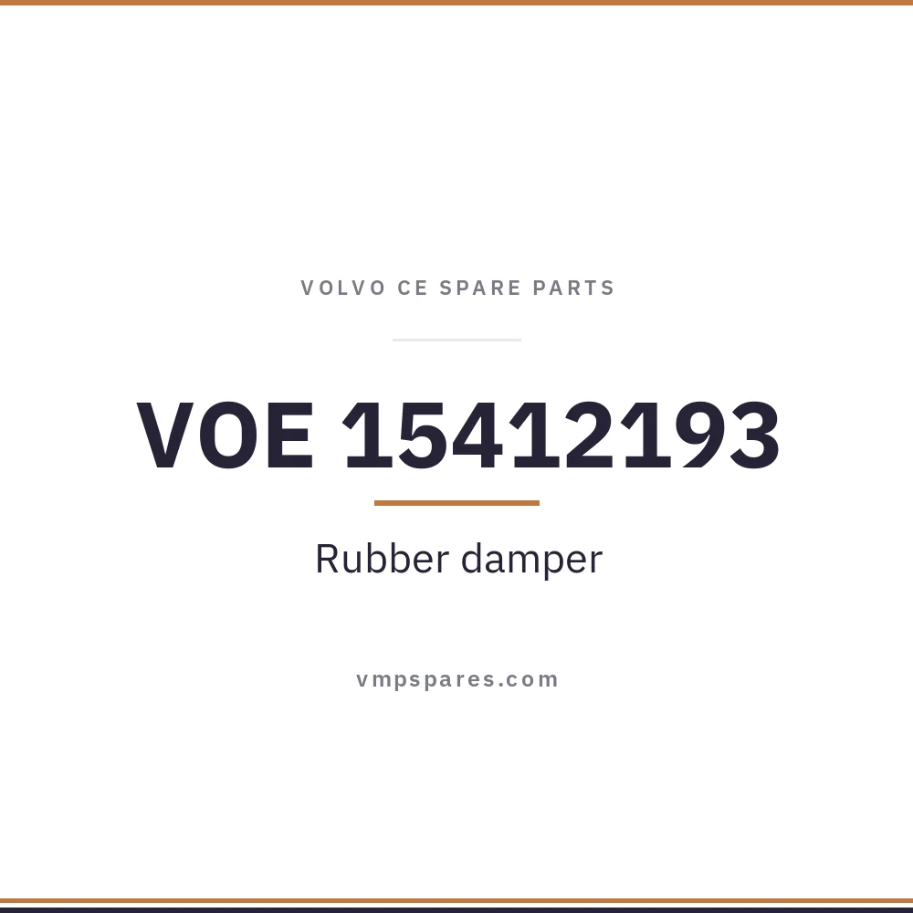 VOE 15412193 – Rubber damper